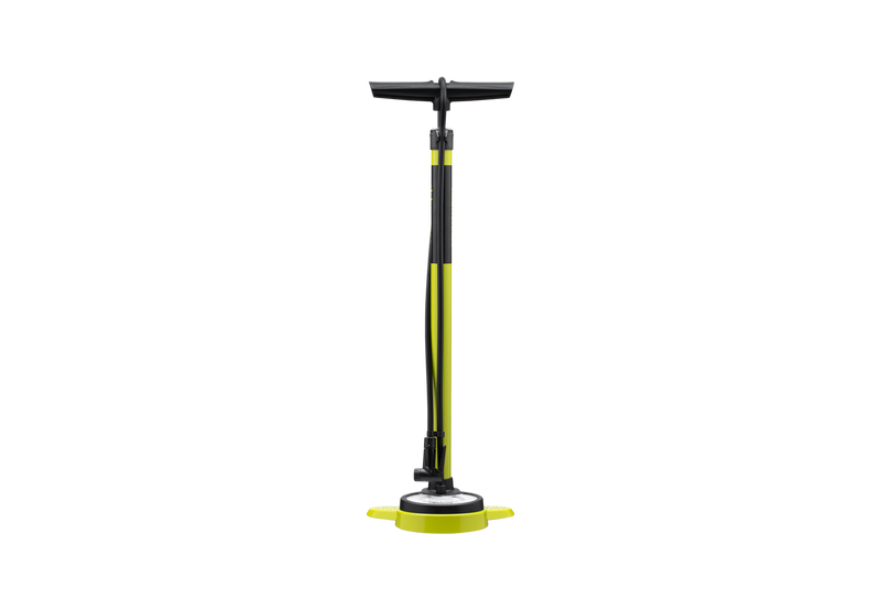Cannondale Essential Floor Pump CP6101U10OS in highlighter yellow and black