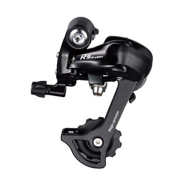 MICROSHIFT REAR DERAILLEUR - R9 RD-R43M - 2 X 9/10 SPEED - MEDIUM CAGE - 11-34T (SHIMANO ROAD)