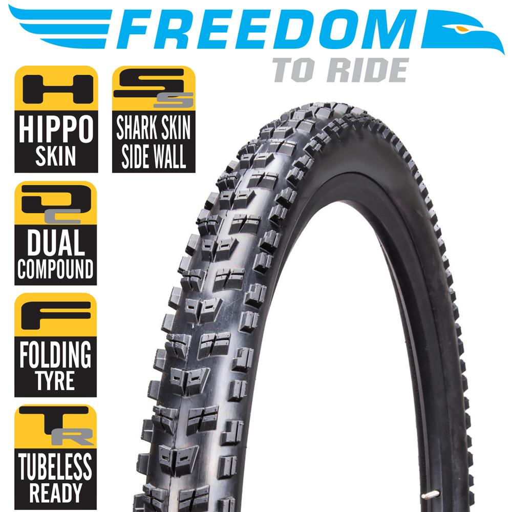 Freedom To Ride - Aztec - 27.5 x 2.35 - folding mtn bike tyre
