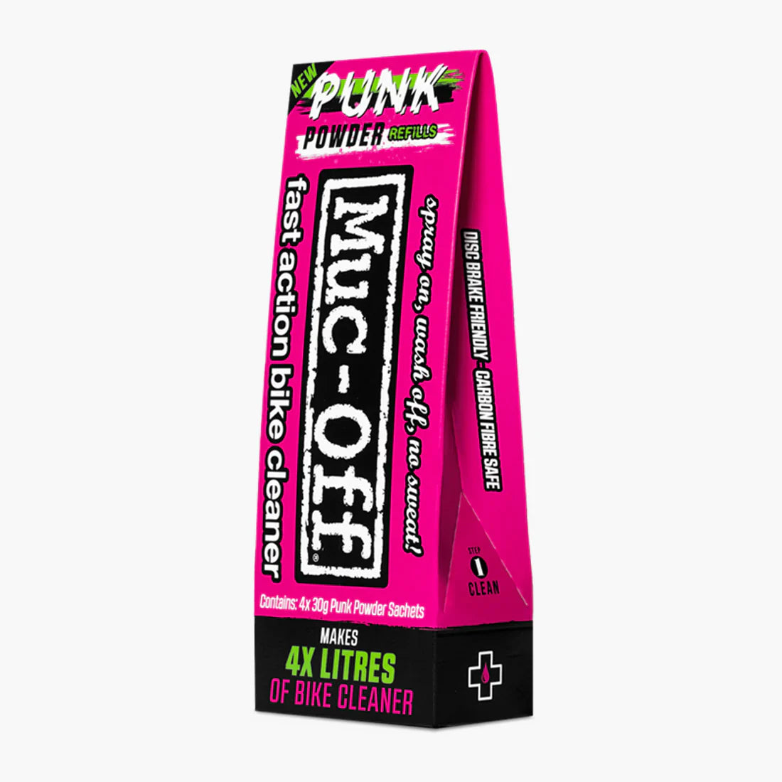 MUC OFF - Punk Powder, 4 x 30g and 1x Aluminum Bottle