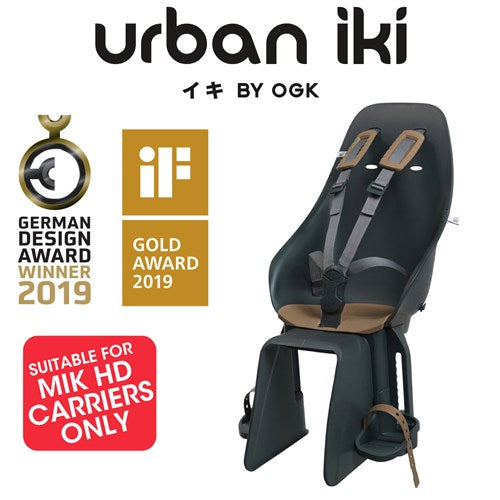 Urban Iki - Rear Seat - MIK HD Carrier Only Bincho Black/Kurumi Brown