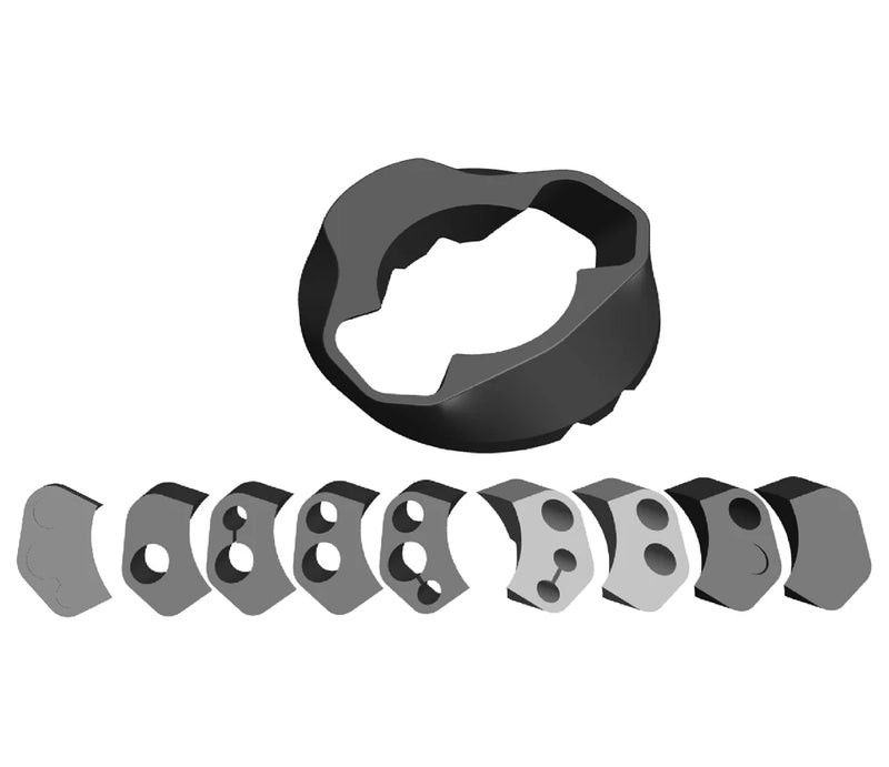 Orbea HS02-06 universal SIC headset collector with grommets