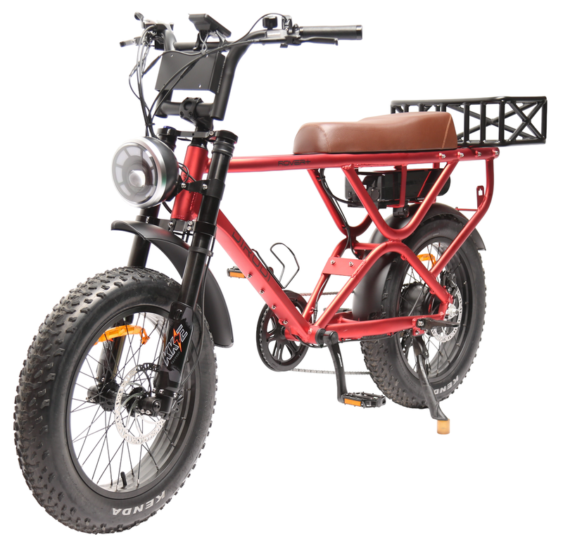 DiroDi Rover Plus Gen 3 — matte red step-over 750W configuration, official manufacturer reference