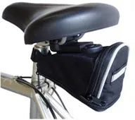 SADDLE BAG - Expandable, Q/R, 3M Reflective Strip & Light Loop,160mm x 130mm (Expanded) x 90mm - freedommachine