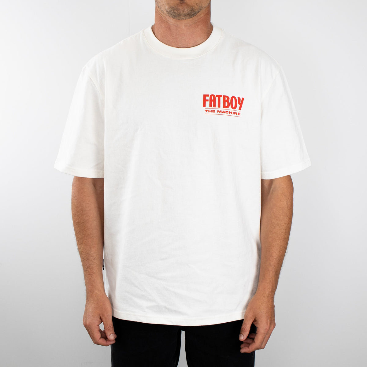 Fatboy Tee - Fatboy The Machine White / Red