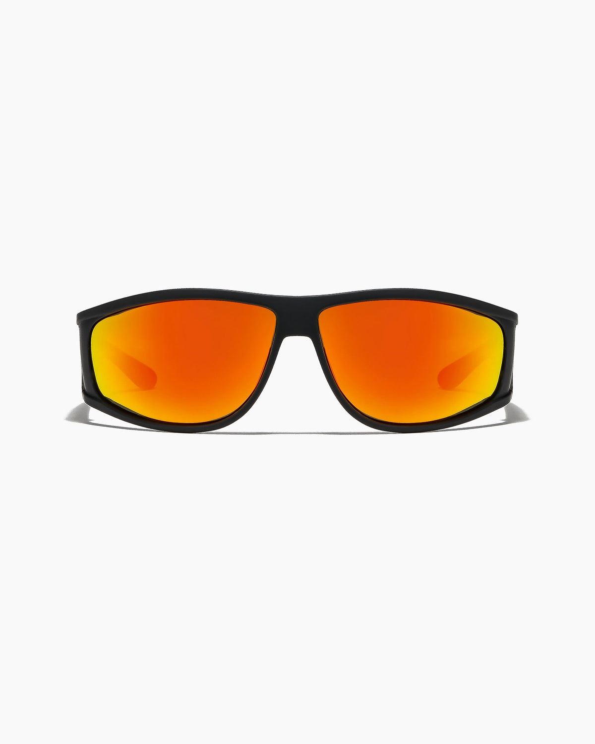 THE VACATIONER - MATTE BLACK / ORANGE REFLECTIVE POLARISED