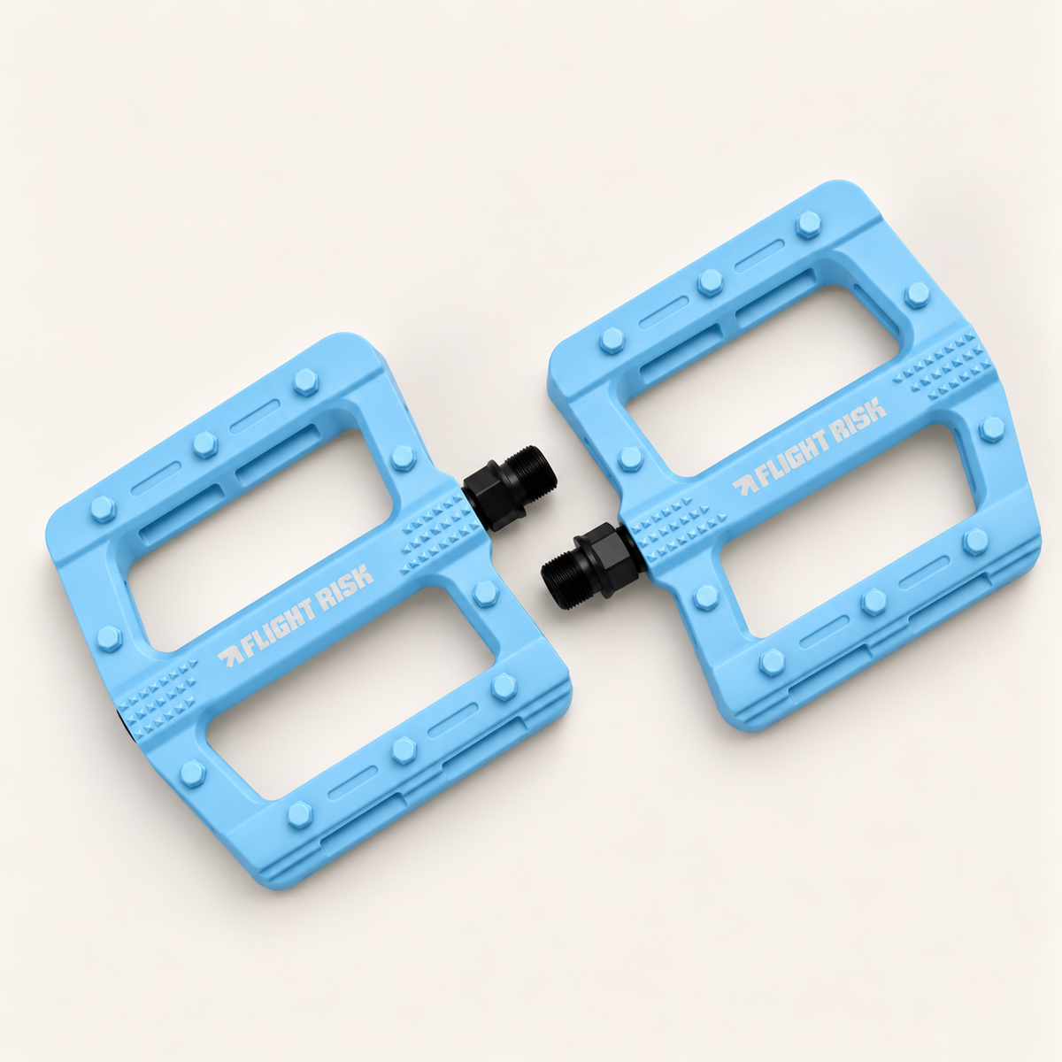 Flight Risk Pedal Set — Blue