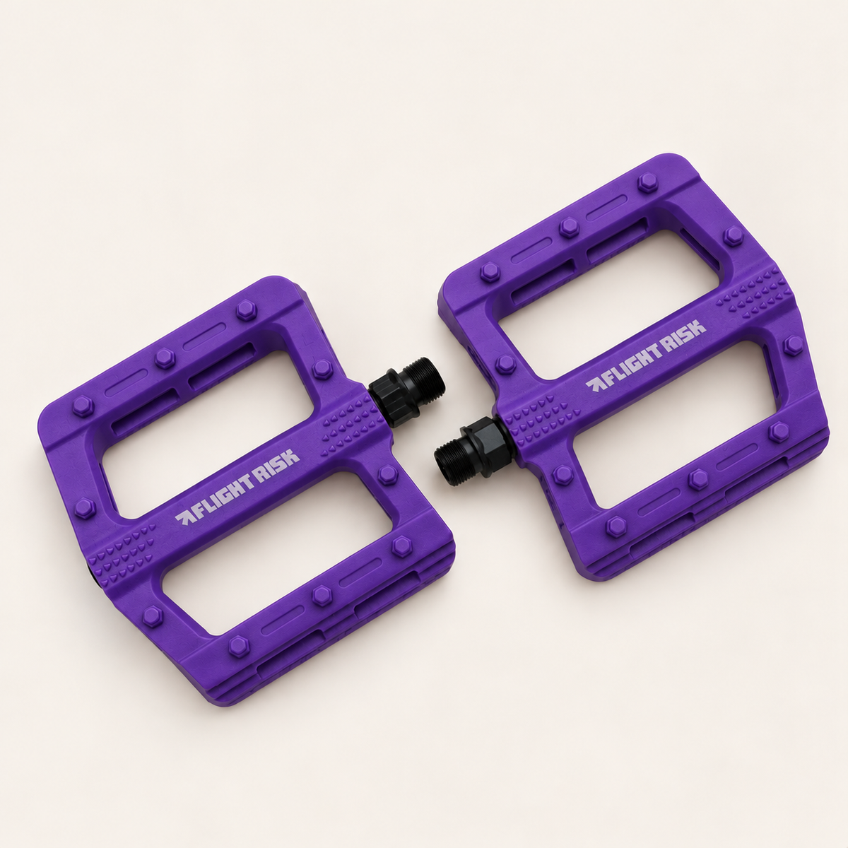 Flight Risk Pedal Set — Purple