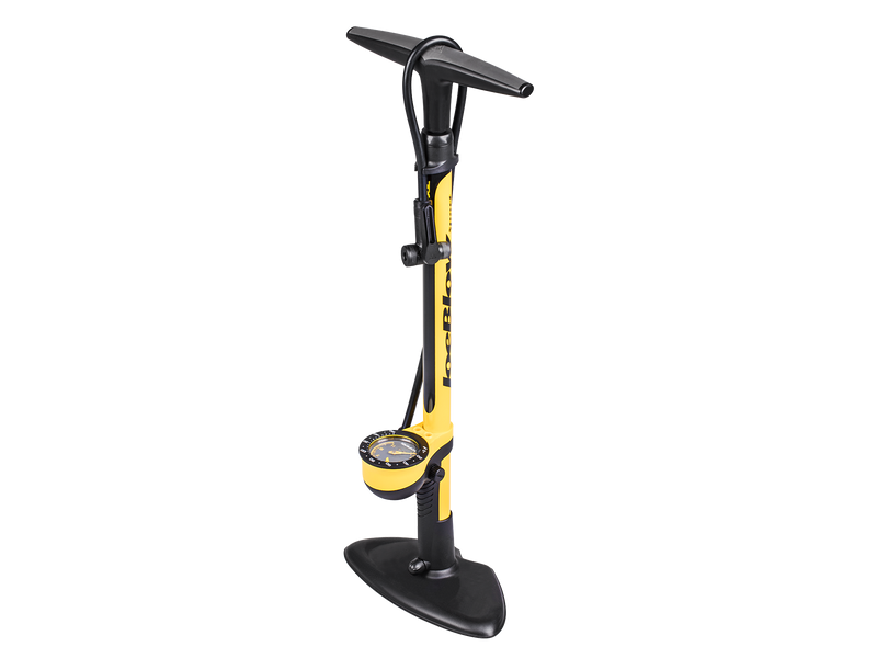 Topeak JoeBlow Sport III floor pump, yellow and black, TJB-S6