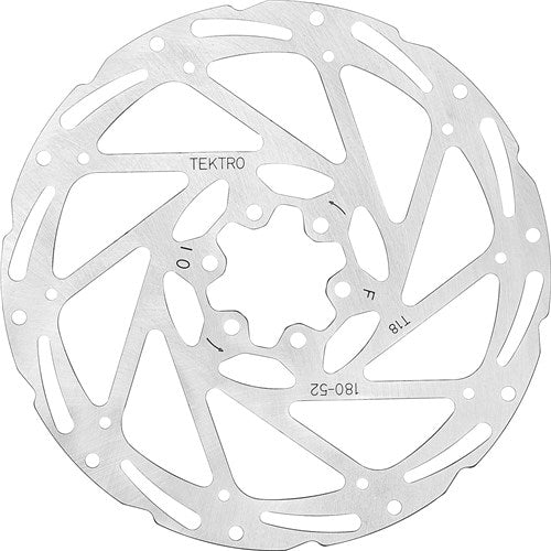 TEKTRO Rotor 180mm - TR-52 Anti-vibration Rotor for 2 Piston Caliper - 1.8mm