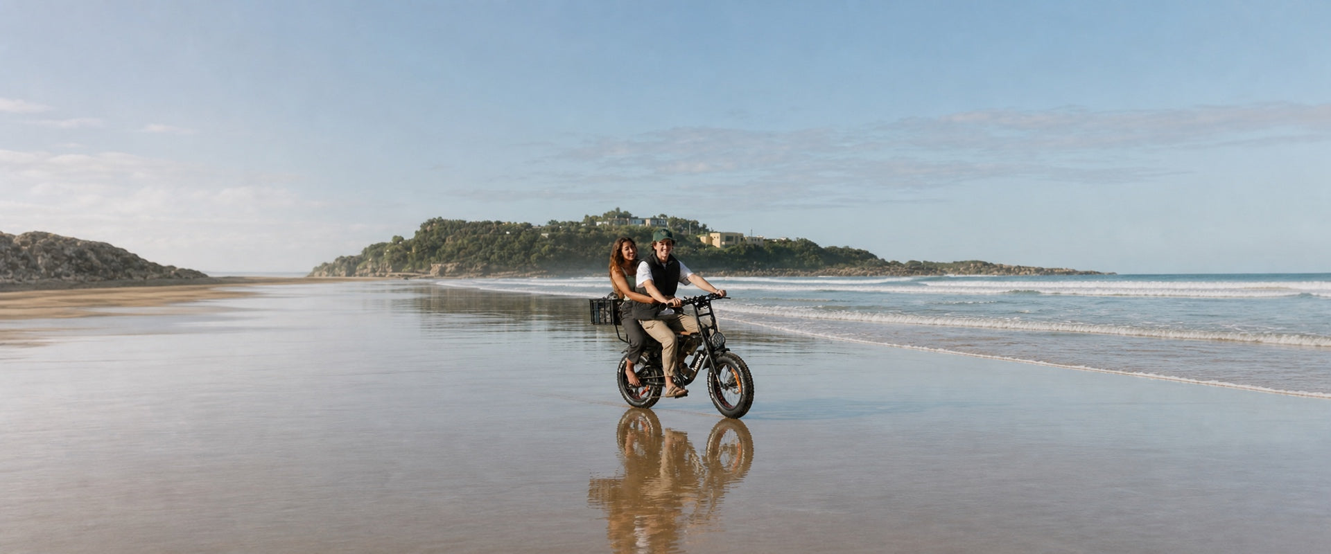 Fatboy bikes on the coast