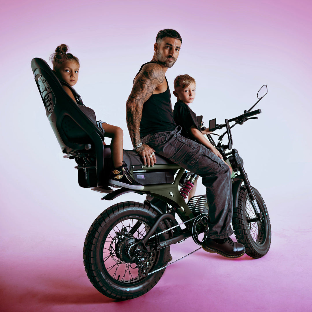 MINI ESCAPE BUNDLE [CHILD SEAT + RACK] - freedommachine