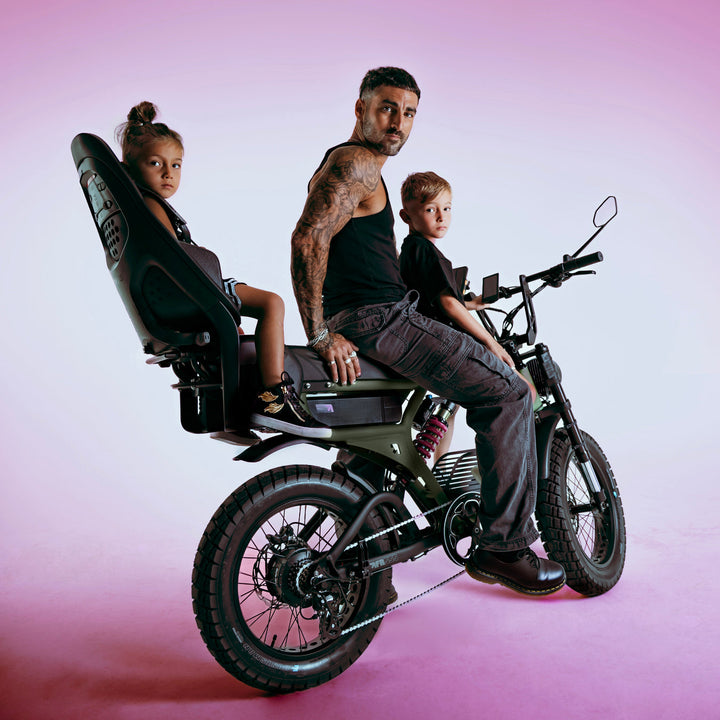 MINI ESCAPE BUNDLE [CHILD SEAT + RACK] - freedommachine