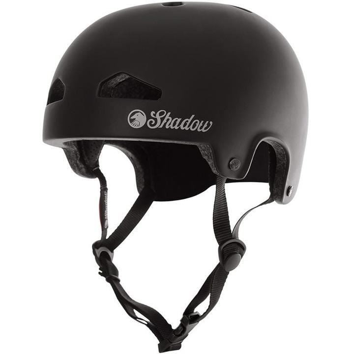 Shadow Featherweight In-Mold helmet in matte black, small/medium