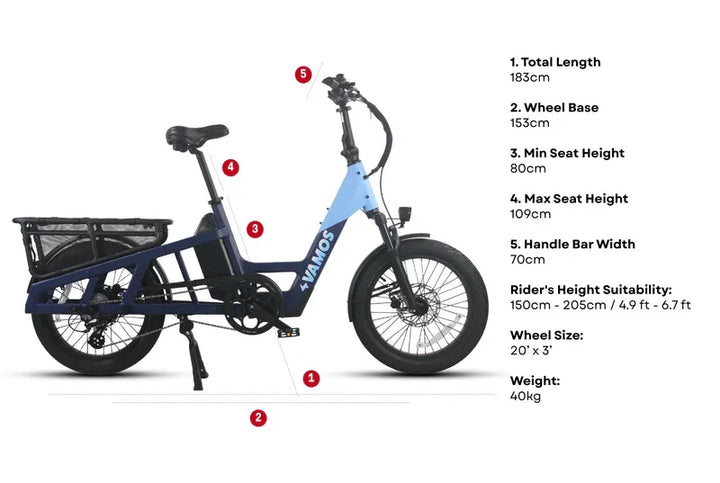 Amigo Plus 2026 - All-Purpose Passenger Commuter E-Bike