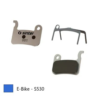 BRAKE DISC PADS - E-BIKE & endurance pads, BLUE, Shimano A type | TRP XTR BR-M975 | BR-M966 | BR-M965 | XT BR-M776 | BR-M775 | BR-M765 etc Quality Sintered - freedommachine
