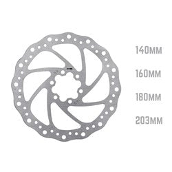 DISC ROTOR - Brakco- 6 Bolt Rotor, 203mm