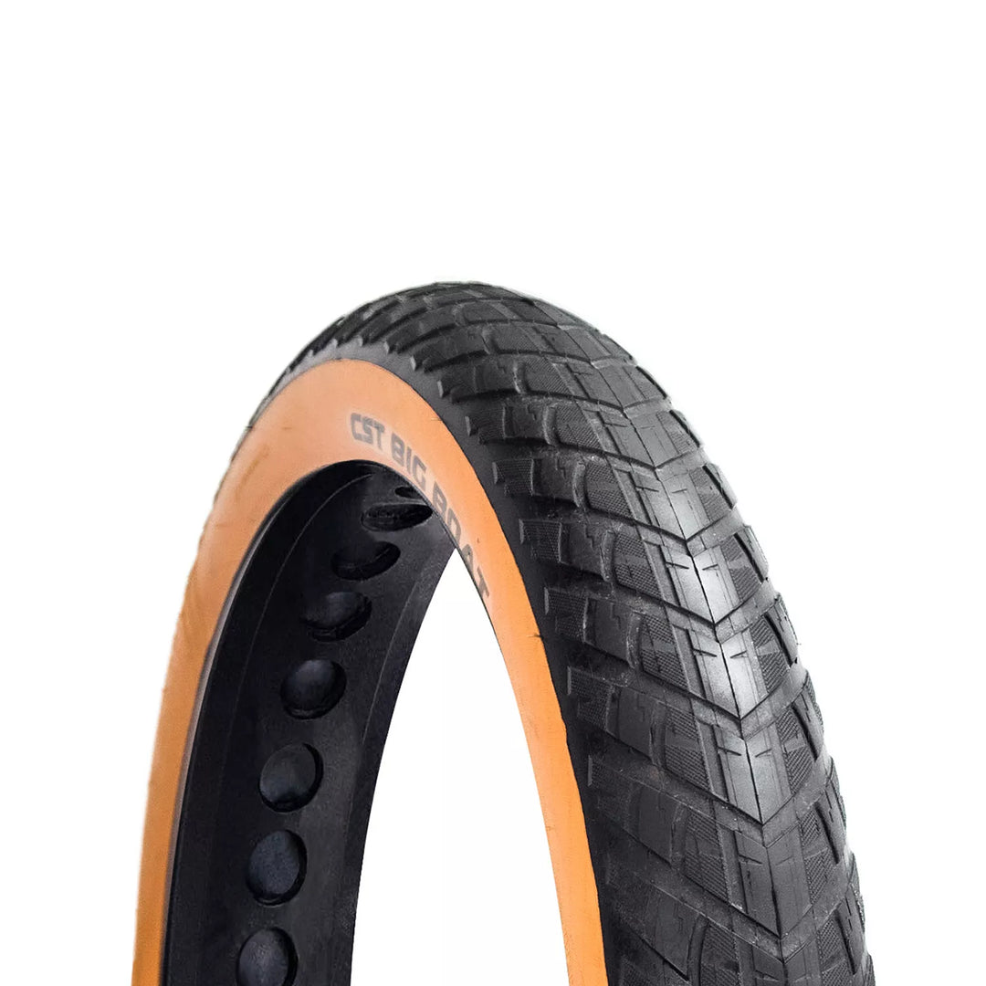 CST Tyre 20 x 4.0 Big Boat Tan wall - freedommachine