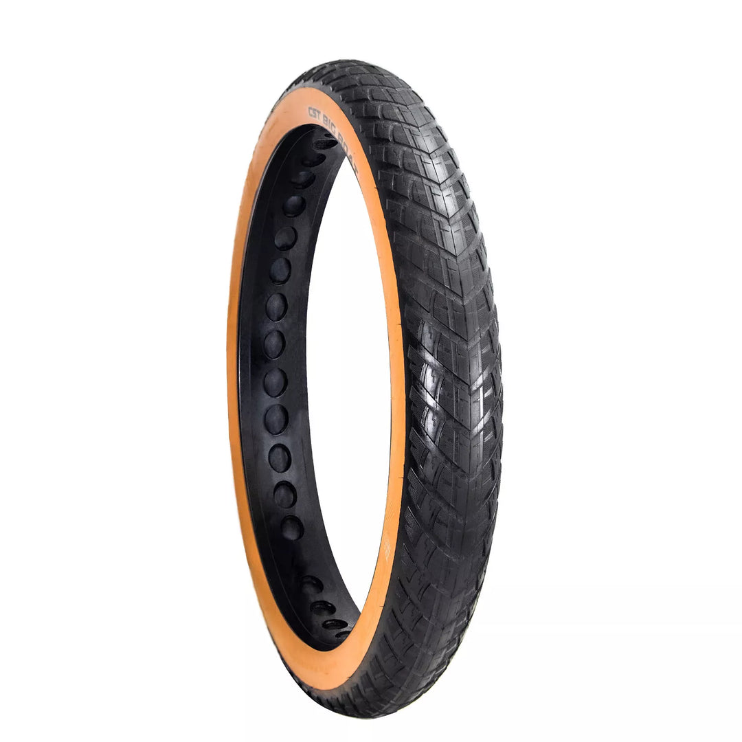 CST Tyre 20 x 4.0 Big Boat Tan wall - freedommachine