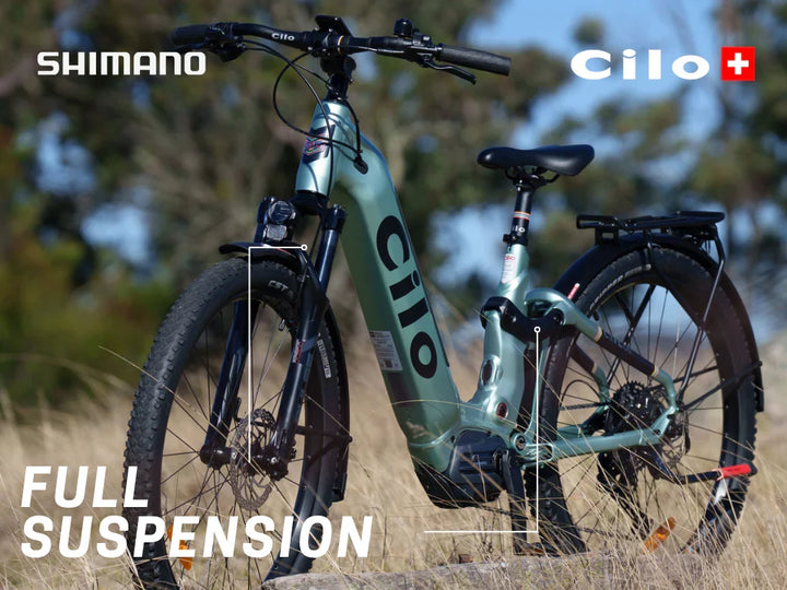 SWISS Cilo RIVERTOUR CTFL°06 Full-Suspension Step-Through eBike