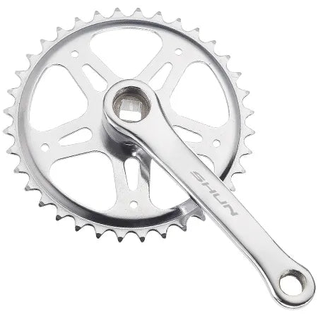 Chainwheel set, Steel 1/8 x 44T x 170mm, CP. Diamond Taper - freedommachine