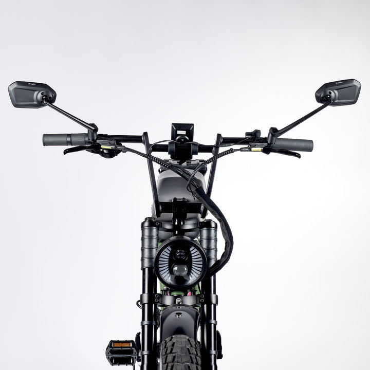 eBike mirrors for Flight Risk electric bikes with our eBike accessories range available now.