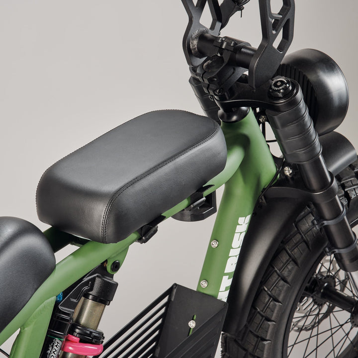eBike accessories seat padding for passengers or extra comfort from Flight Risk