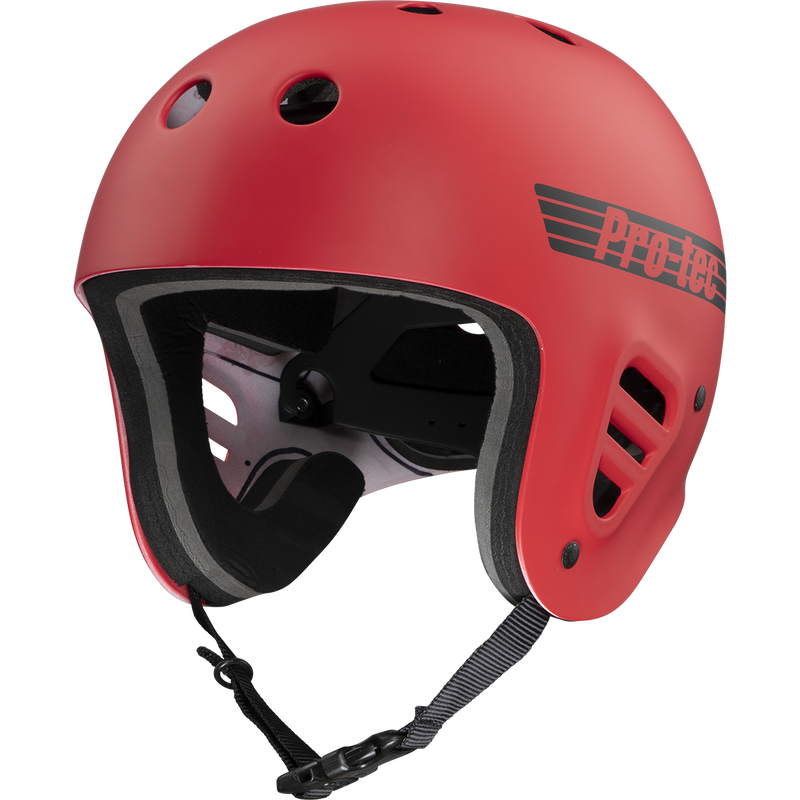 Pro-Tec Full Cut Water helmet in matte bright red