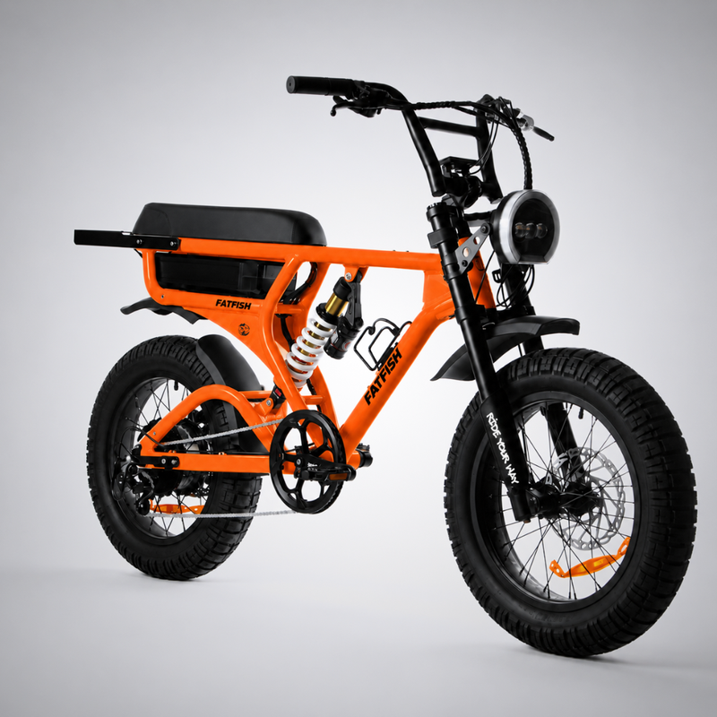Fatfish Grime EN15194 Limited Edition Papaya Orange