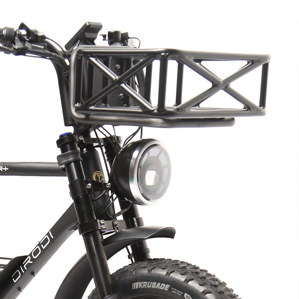 Dirodi Rover Front Carrier + Basket