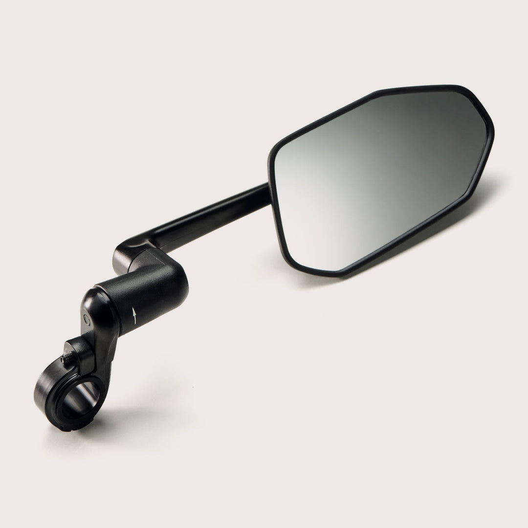 e-bike mirror for electric bike rear-view mirror that's adjustable with multi-fit handlebar mounting from Flight Risk