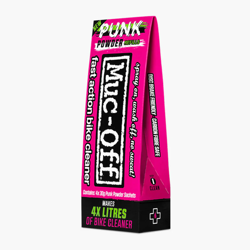 MUC OFF - Punk Powder, 4 x 30g and 1x Aluminum Bottle - freedommachine