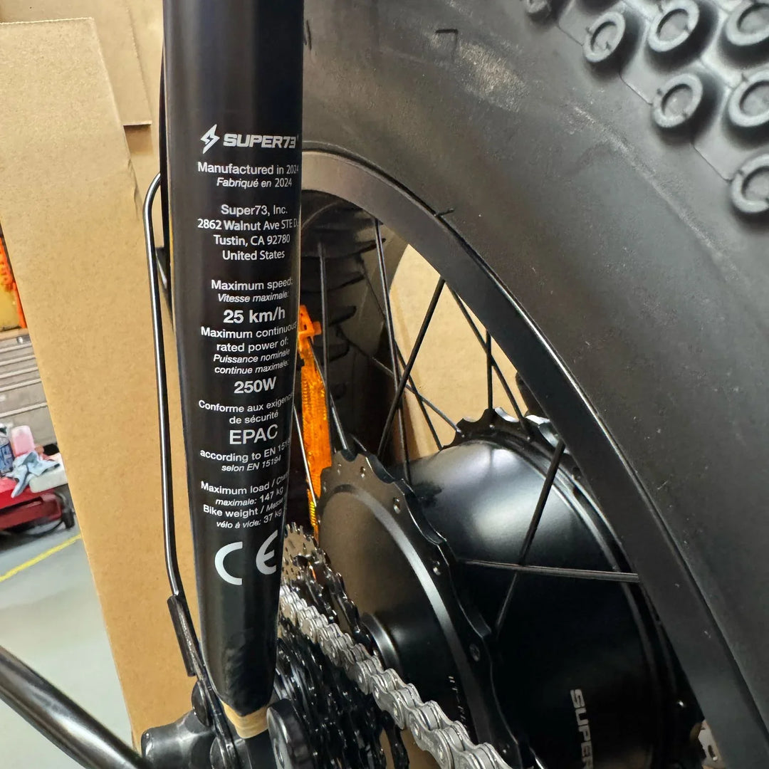 Super73-R Adventure Special Edition - Fat Tyre eBike - freedommachine