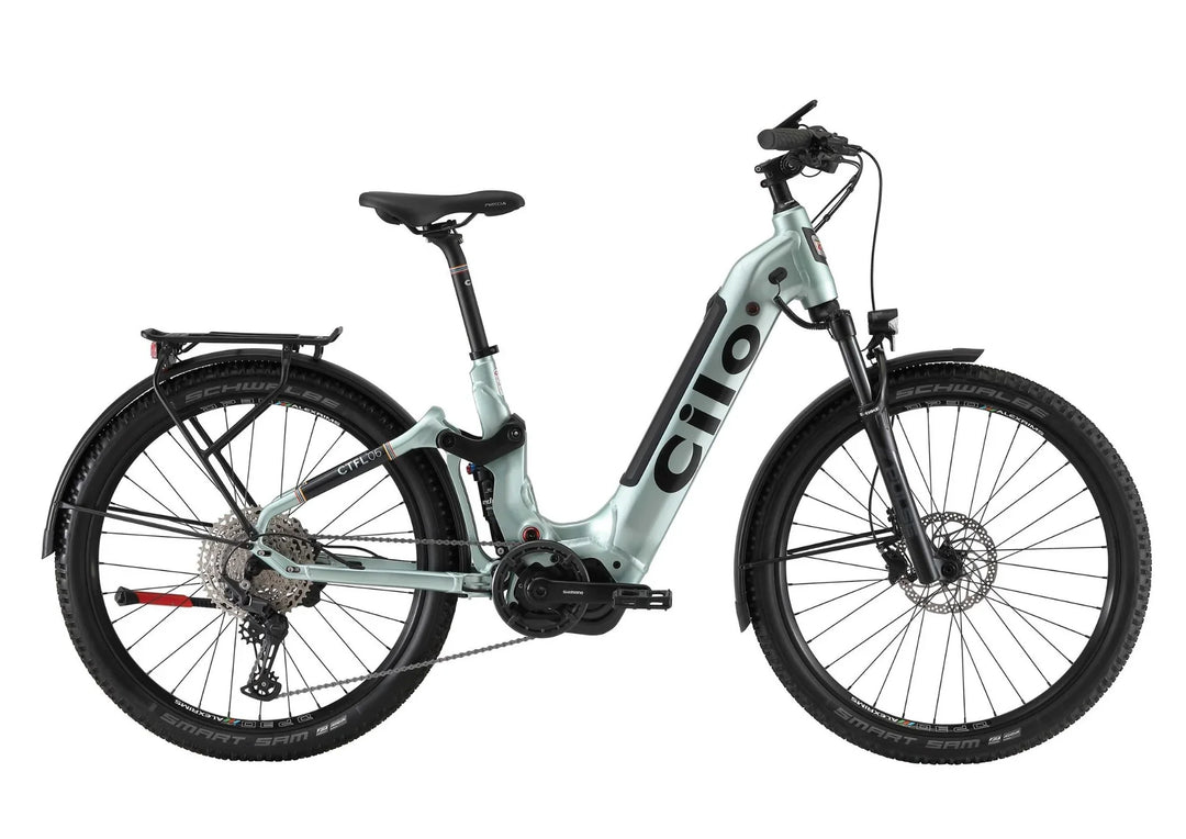SWISS Cilo RIVERTOUR CTFL°06 Full-Suspension Step-Through eBike