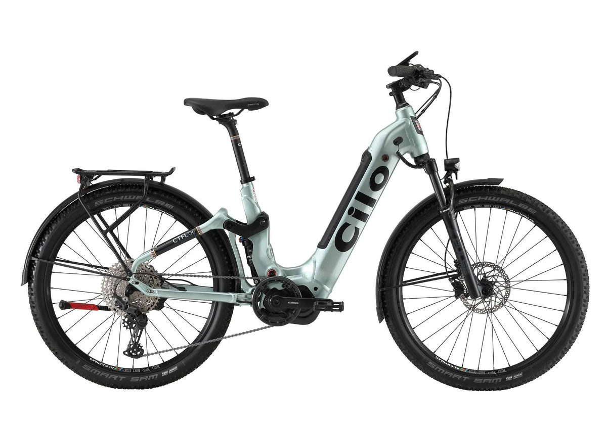 SWISS - Cilo RIVERTOUR CTFL°06 Full-Suspension Step-Through eBike