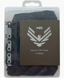 SRAM GX Eagle T-Type SolidPin 126 links w/PowerLock Chain Silver - freedommachine