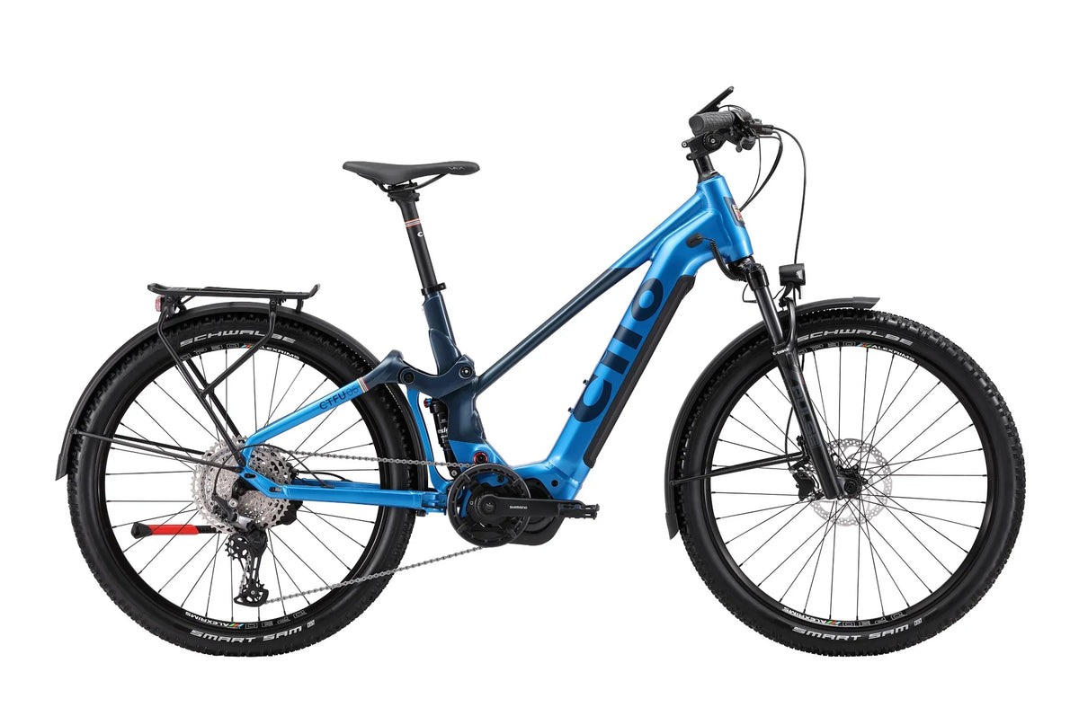 SWISS - Cilo RIVERTOUR CTFU°06 Full-Suspension Step-Through eBike