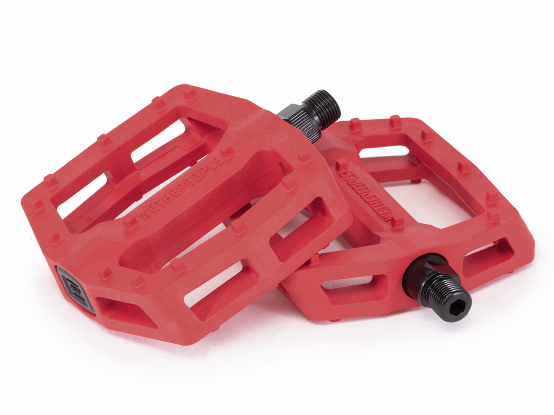 WETHEPEOPLE PEDALS-LOGIC-NYLON-9/16-L/B-RED - freedommachine