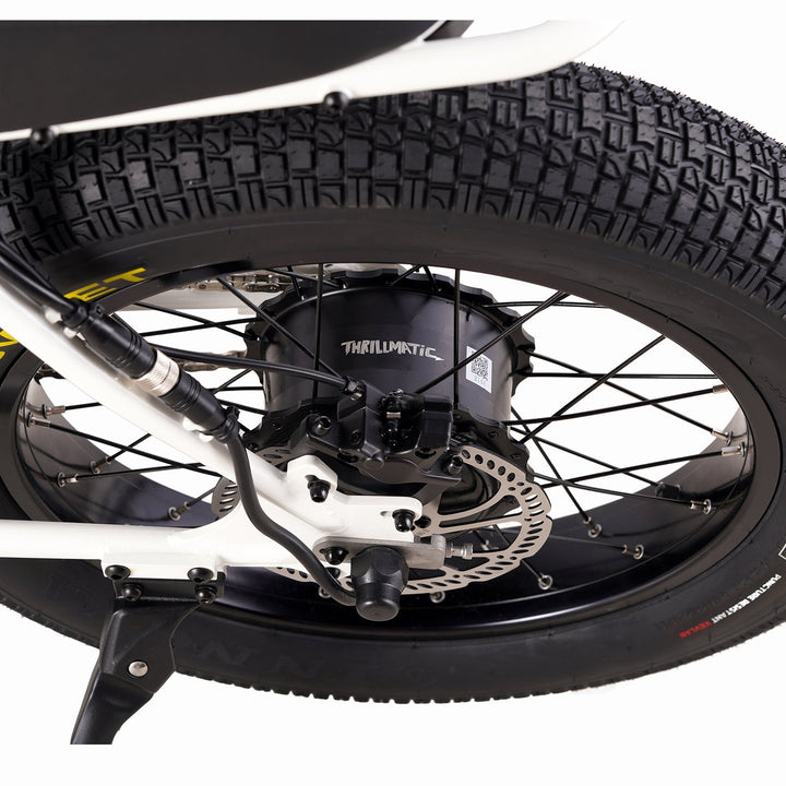 ZOOPER Spark White rear brake