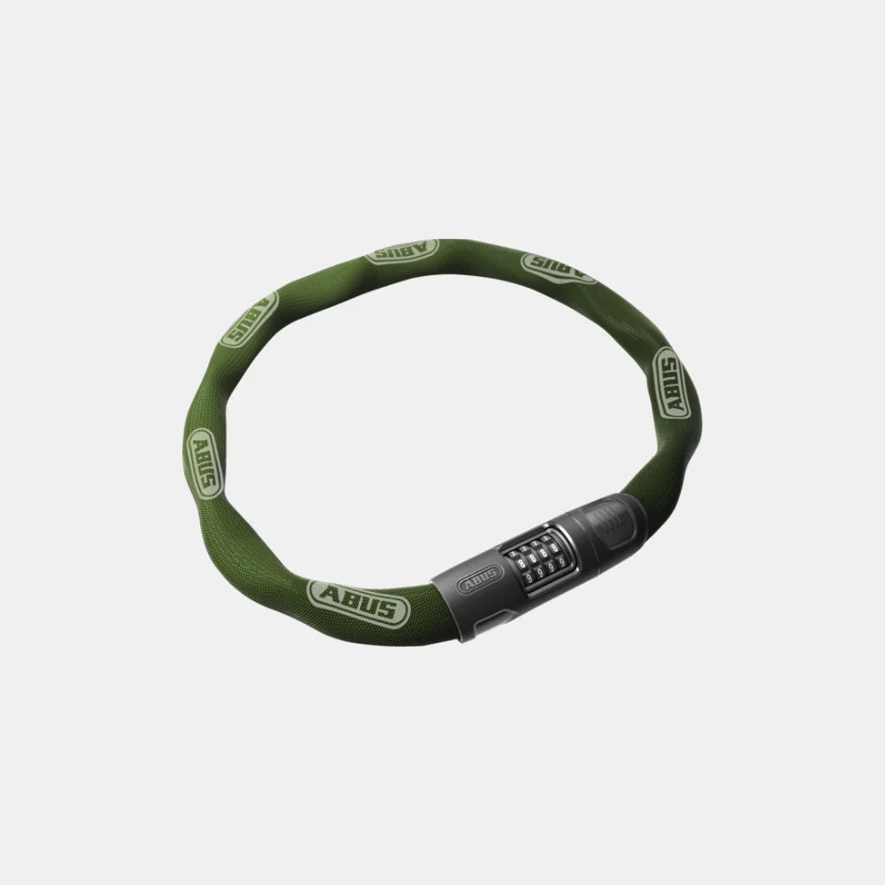 Abus 8808C Combo Chain Bike / Scooter Lock | 85cm | Jade Green - freedommachine