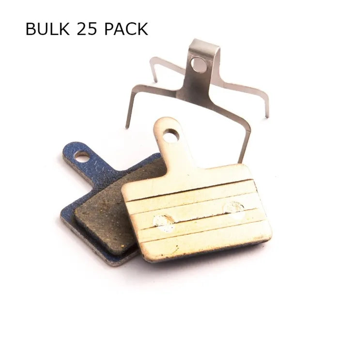 CLARKS C130 Brake DISC pads, PACK 25, Organic, Shimano Deore (BR-M515,M475,M525 M465, M495)Tektro Auriga