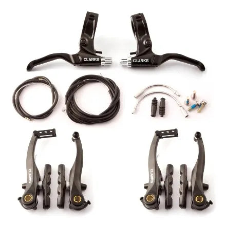Clarks V BrakeSet including levers, brakes - freedommachine