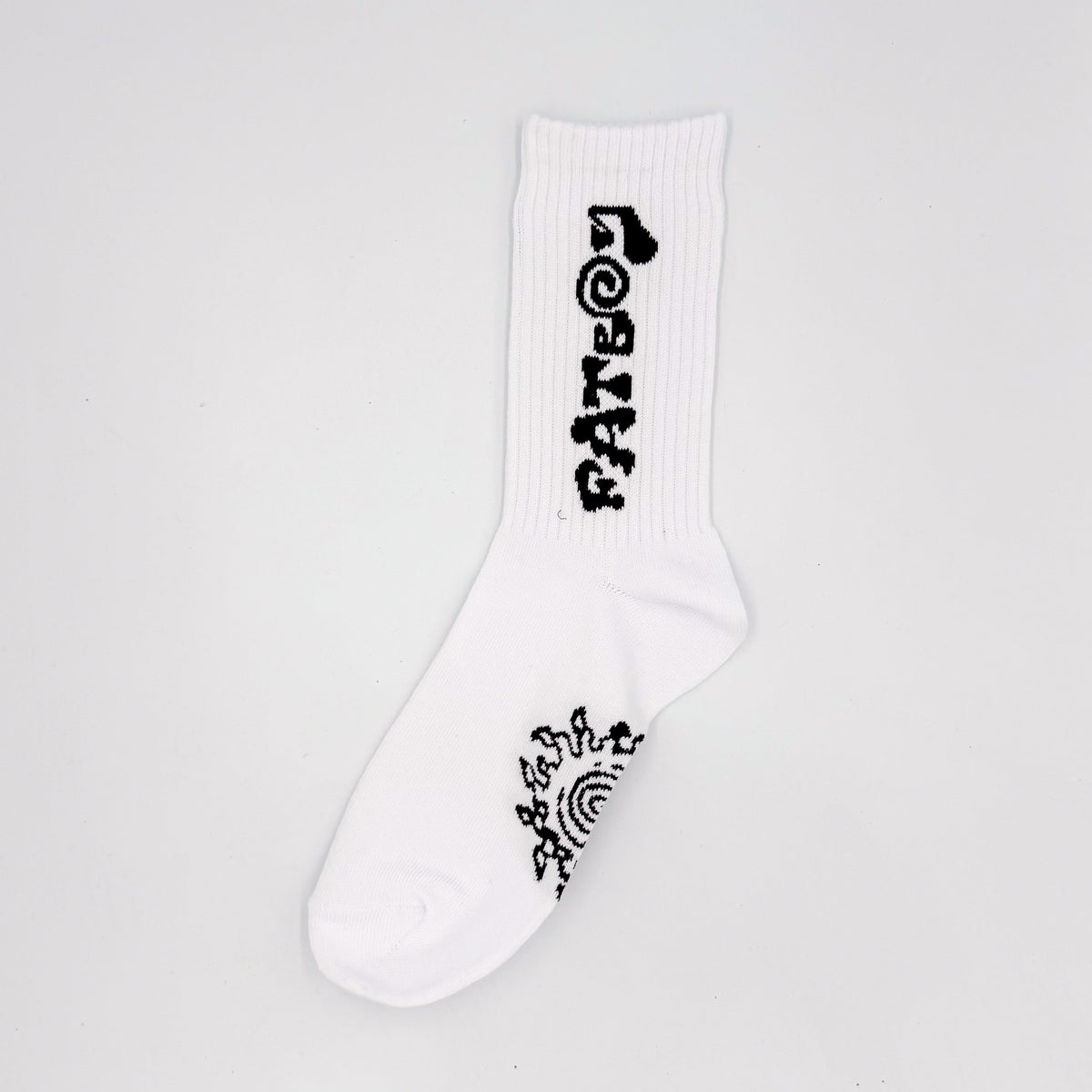 Funnel Socks - White