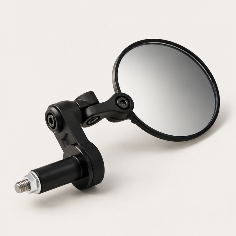 Flight Risk Circular Rearview Mirrors — Pair