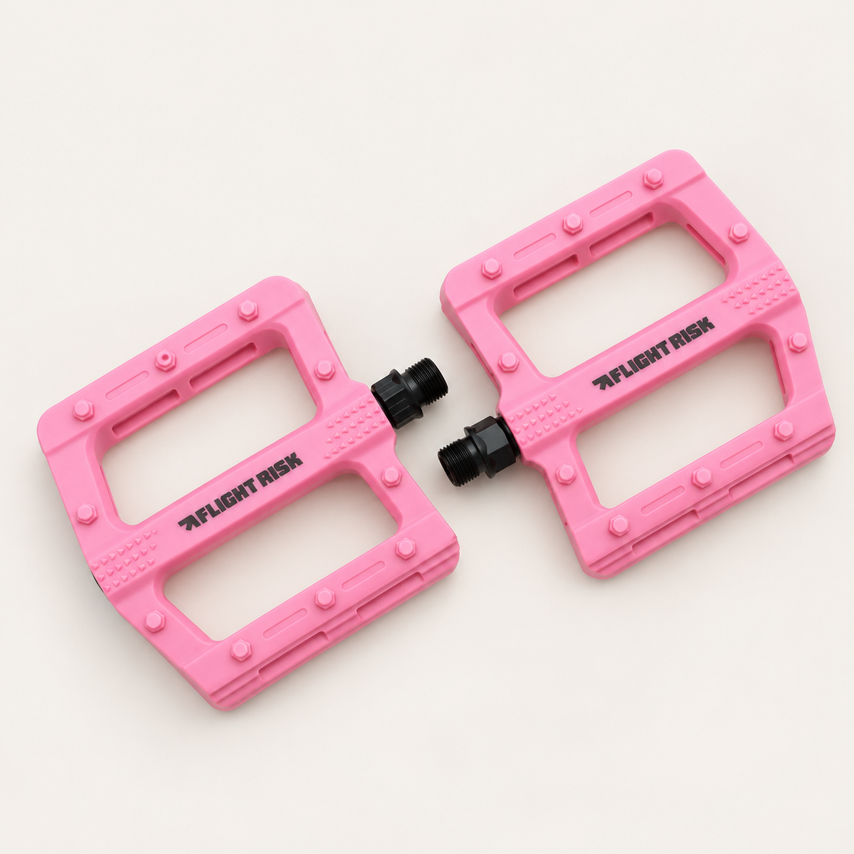 Flight Risk Pedal Set — Pink